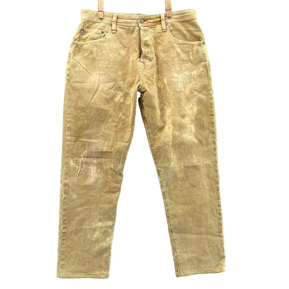 Adriano Goldshmied The Clyfton Corduroy Jeans Men's 32x28* Aged Relaxed‎ Classic - Picture 1 of 15